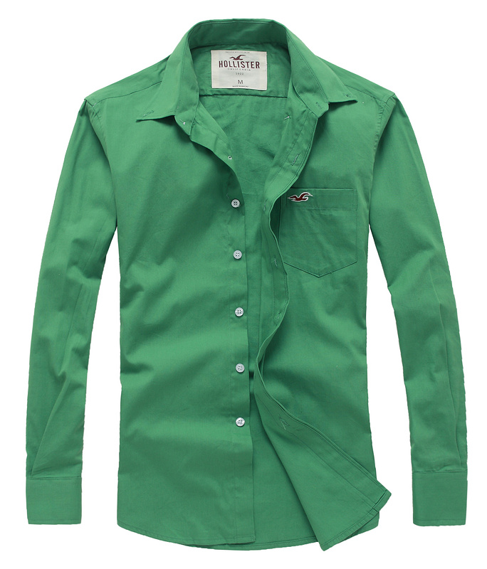 Hollister Hombres Pura De Color Oxford Camisa HCO4501